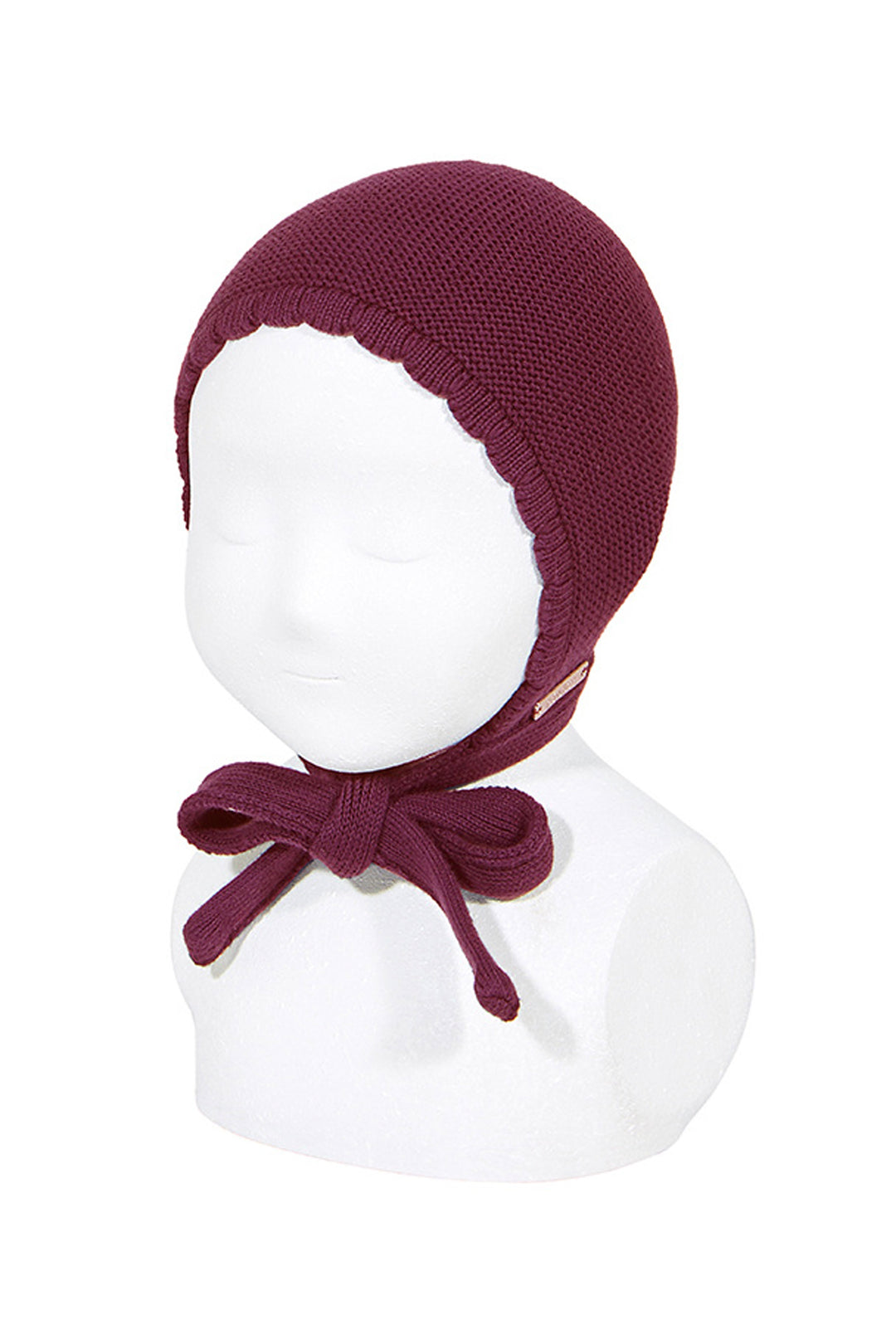 Condor Garnet Garter Stitch Bonnet | iphoneandroidapplications