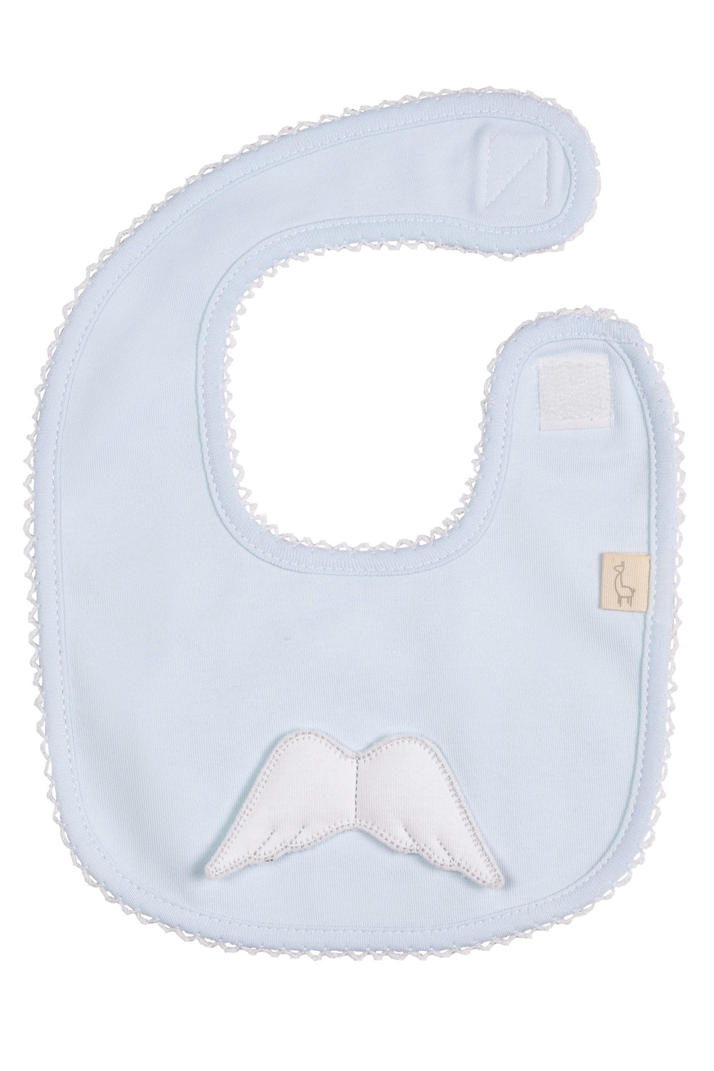 Baby Gi Angel Wing Cotton Bib | iphoneandroidapplications