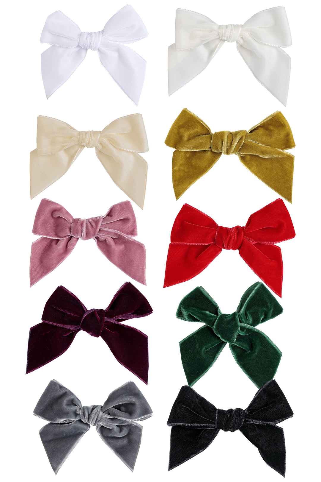 Condor Velvet Bow Hair Clip | iphoneandroidapplications