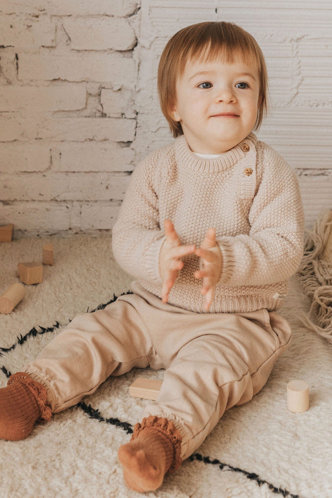 Búho "Stanley" Cream Alpaca Wool Jumper | iphoneandroidapplications