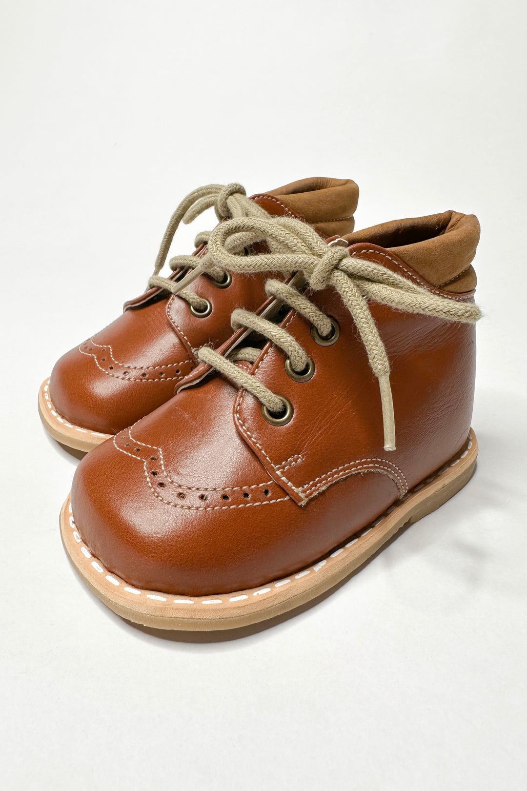 Ananás Petit "Rory" Brown Leather Boots | iphoneandroidapplications