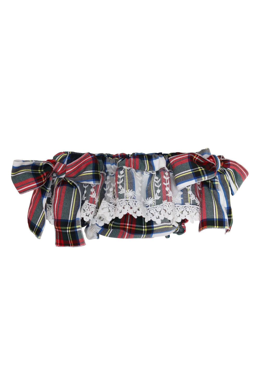 Phi "Cecily" Red Tartan Lace Bloomers | iphoneandroidapplications
