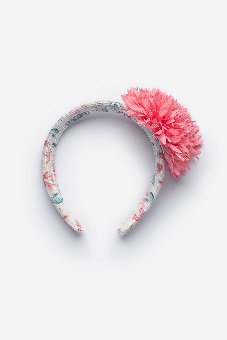 Juliana Coral Ocean Print Headband | iphoneandroidapplications