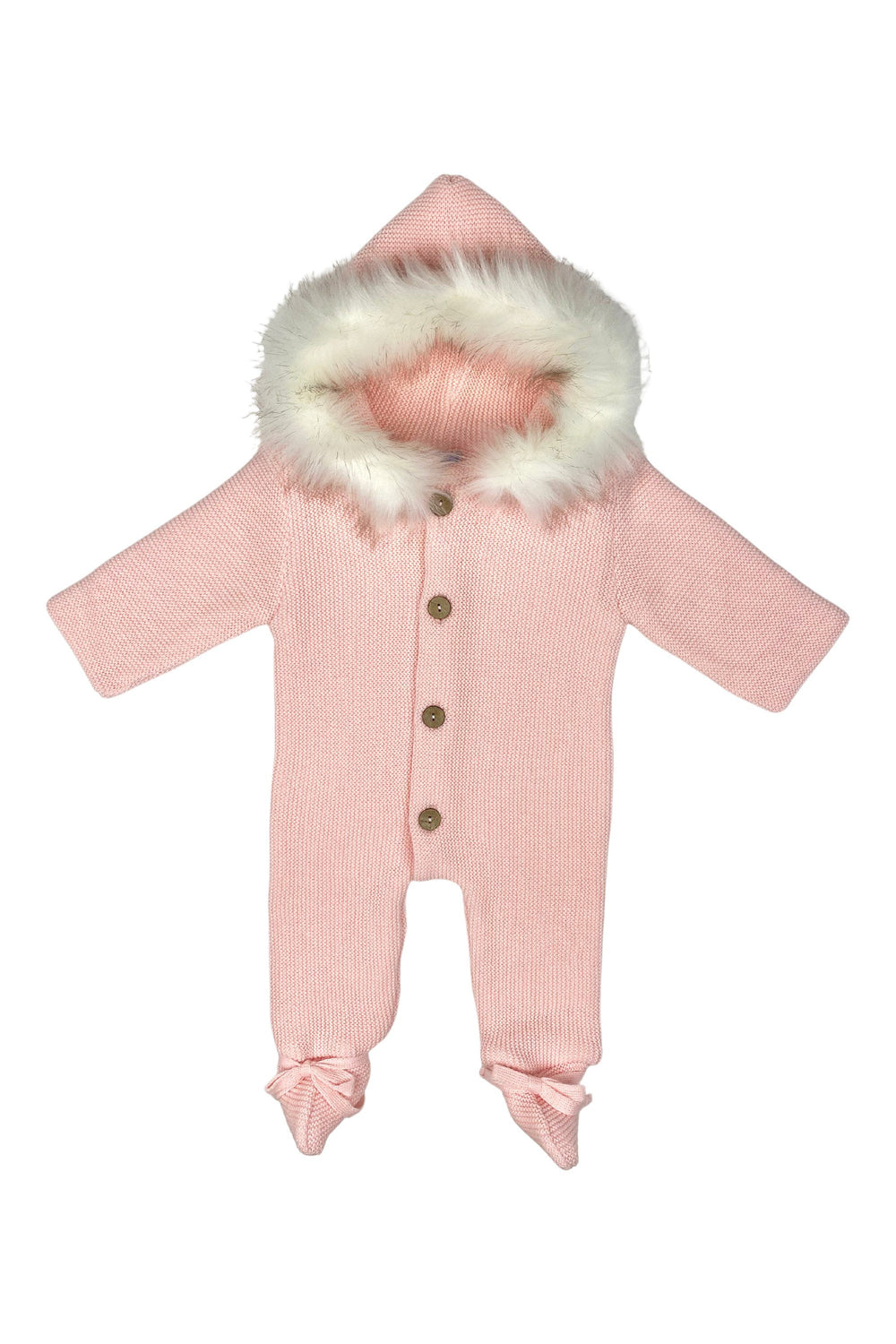 Mac Ilusión Faux Fur Trimmed Knitted Snowsuit | iphoneandroidapplications