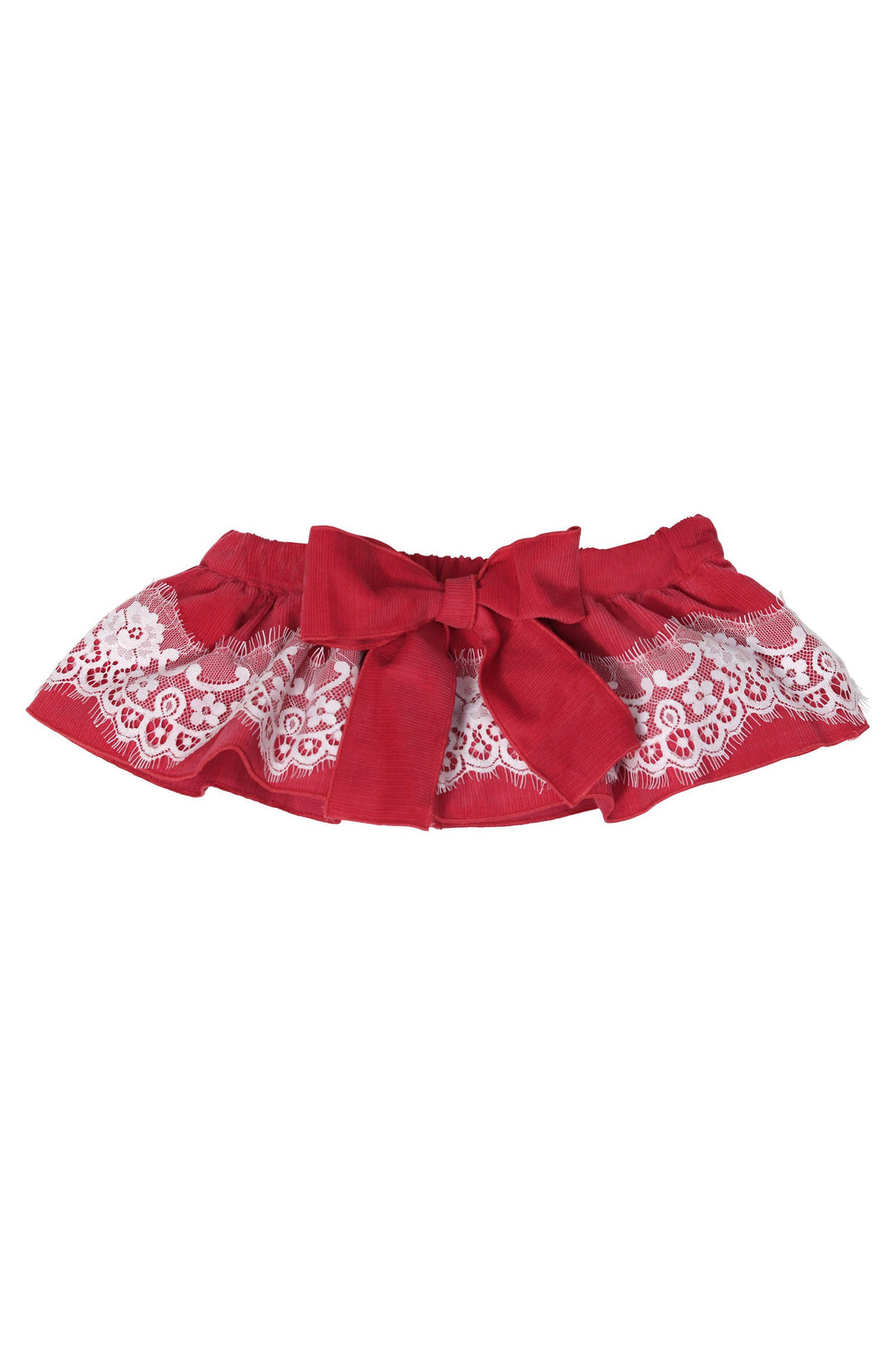 Phi "Hattie" Strawberry Red Cord Lace Bloomers | iphoneandroidapplications