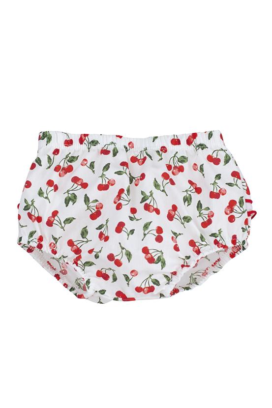 Calamaro "Kaia" Red Cherry Print Bloomers | iphoneandroidapplications