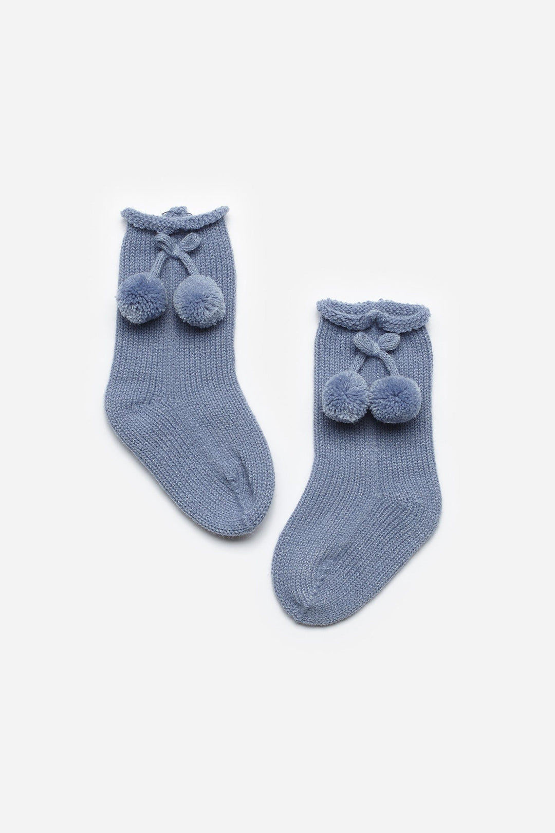 Juliana Knee High Pom Pom Socks | iphoneandroidapplications