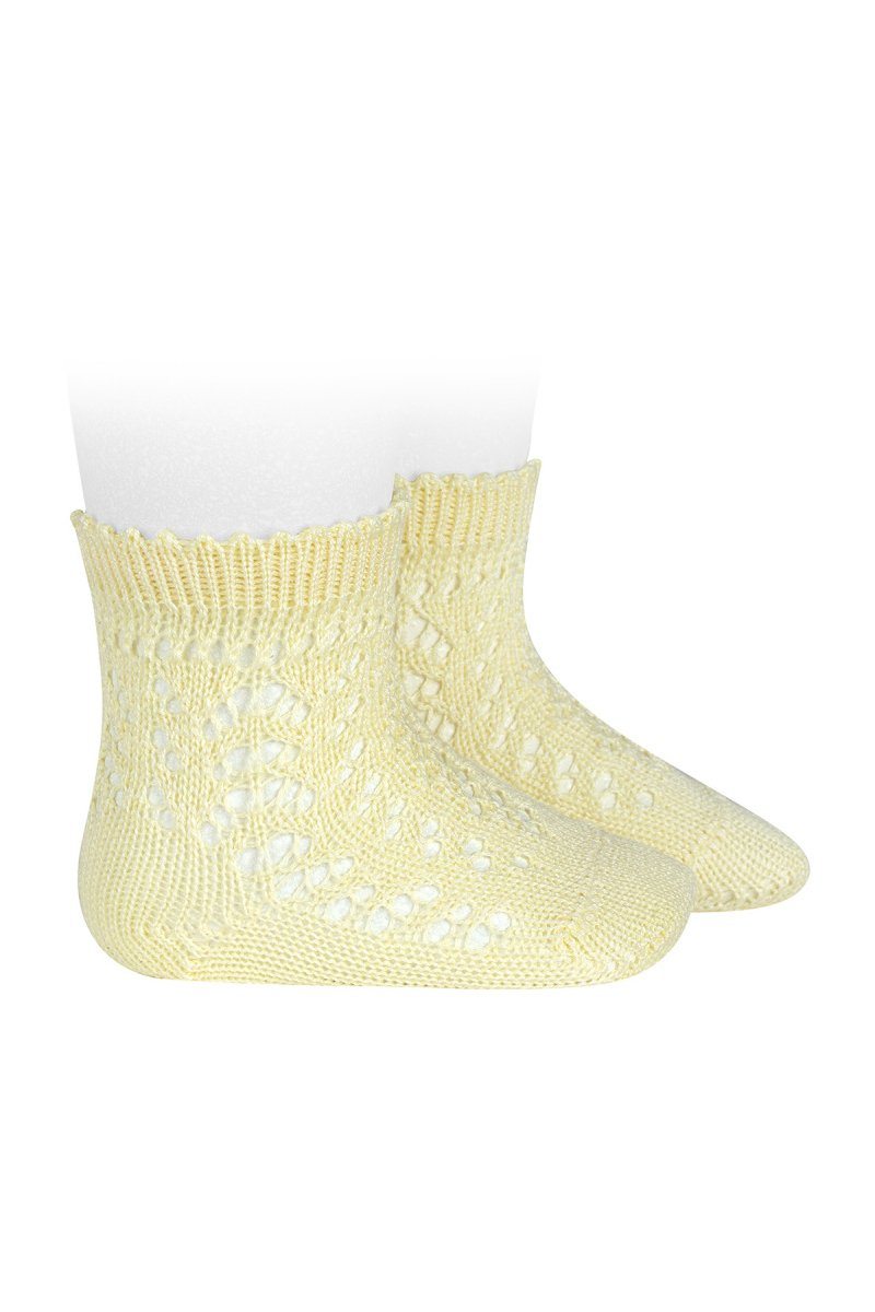 Condor Lemon Ankle Openwork Socks | iphoneandroidapplications