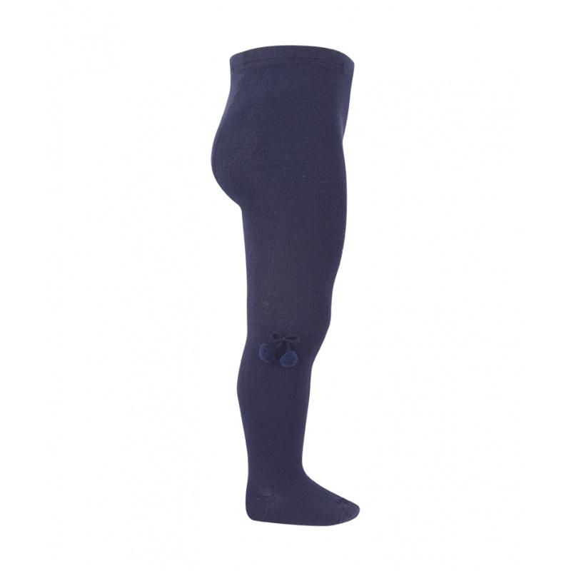 Condor Navy Blue Pom Pom Tights | iphoneandroidapplications