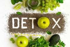 detox with apple spelled out
