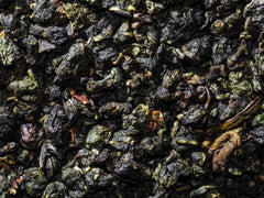 silk oolong tea leaves rounded like pearls