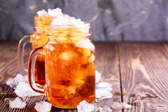 best way to make cold brewed iced tea in mason jars