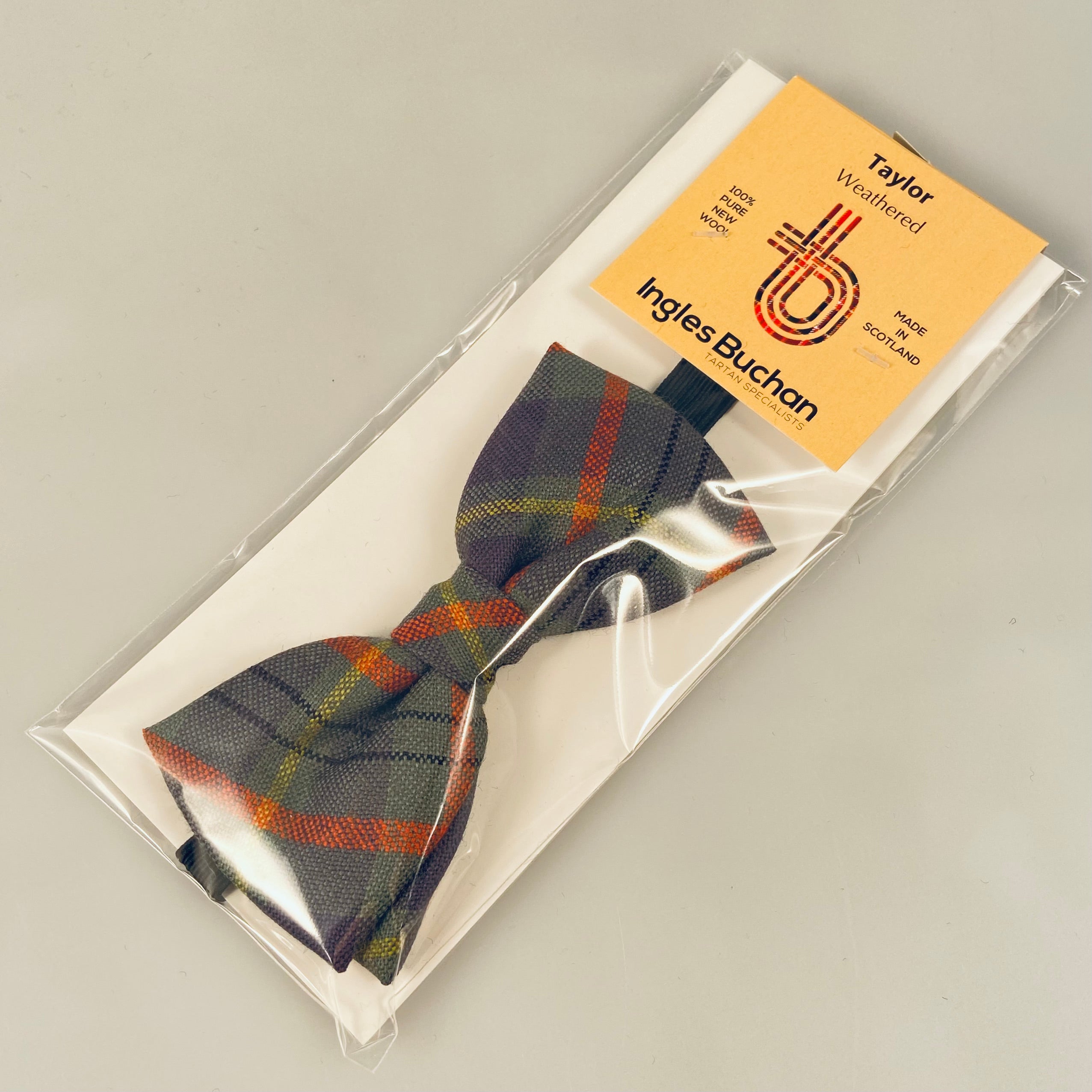 Heritage of Scotland Tartan Bow Tie Made In Scotland Brand New 