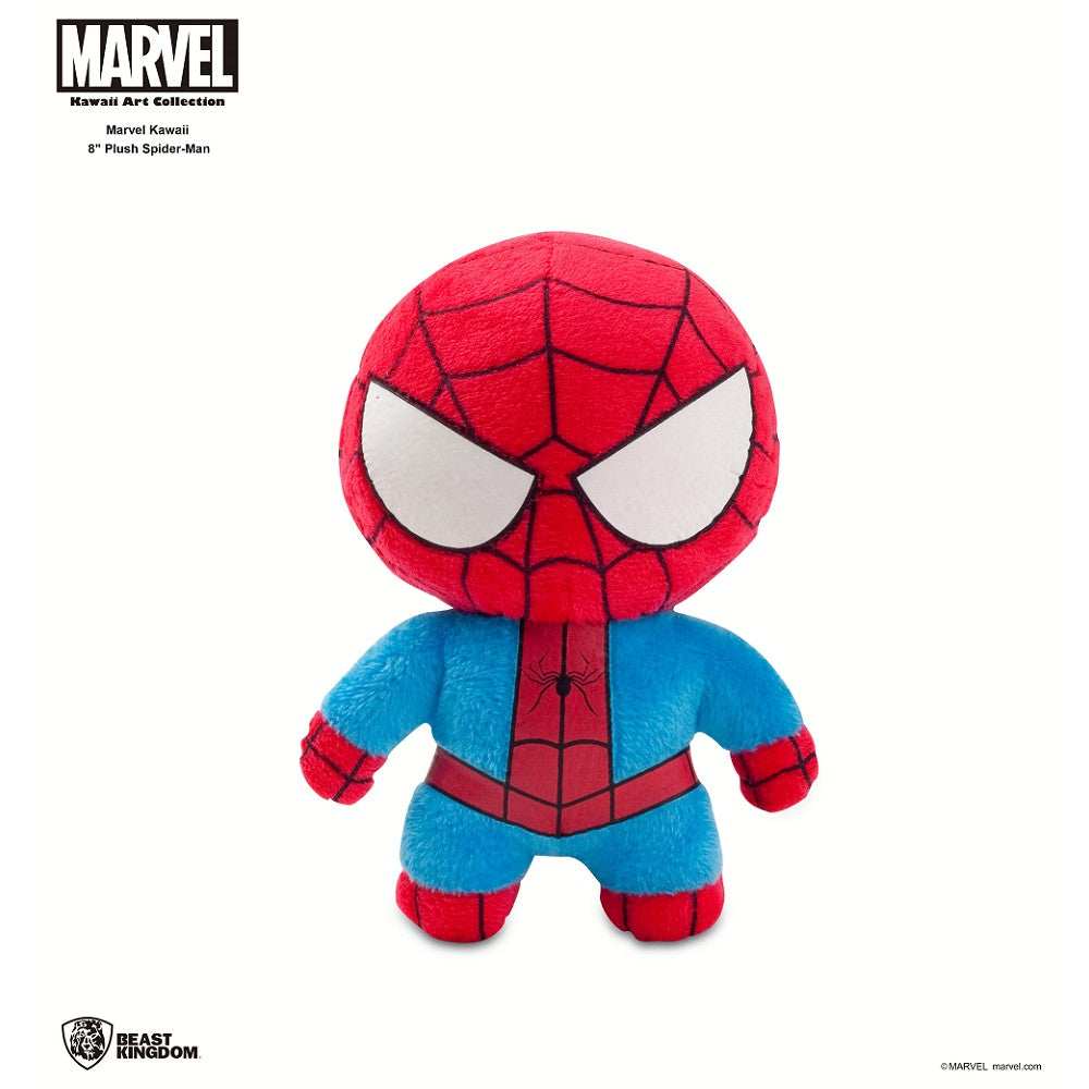 stuffed toy spiderman