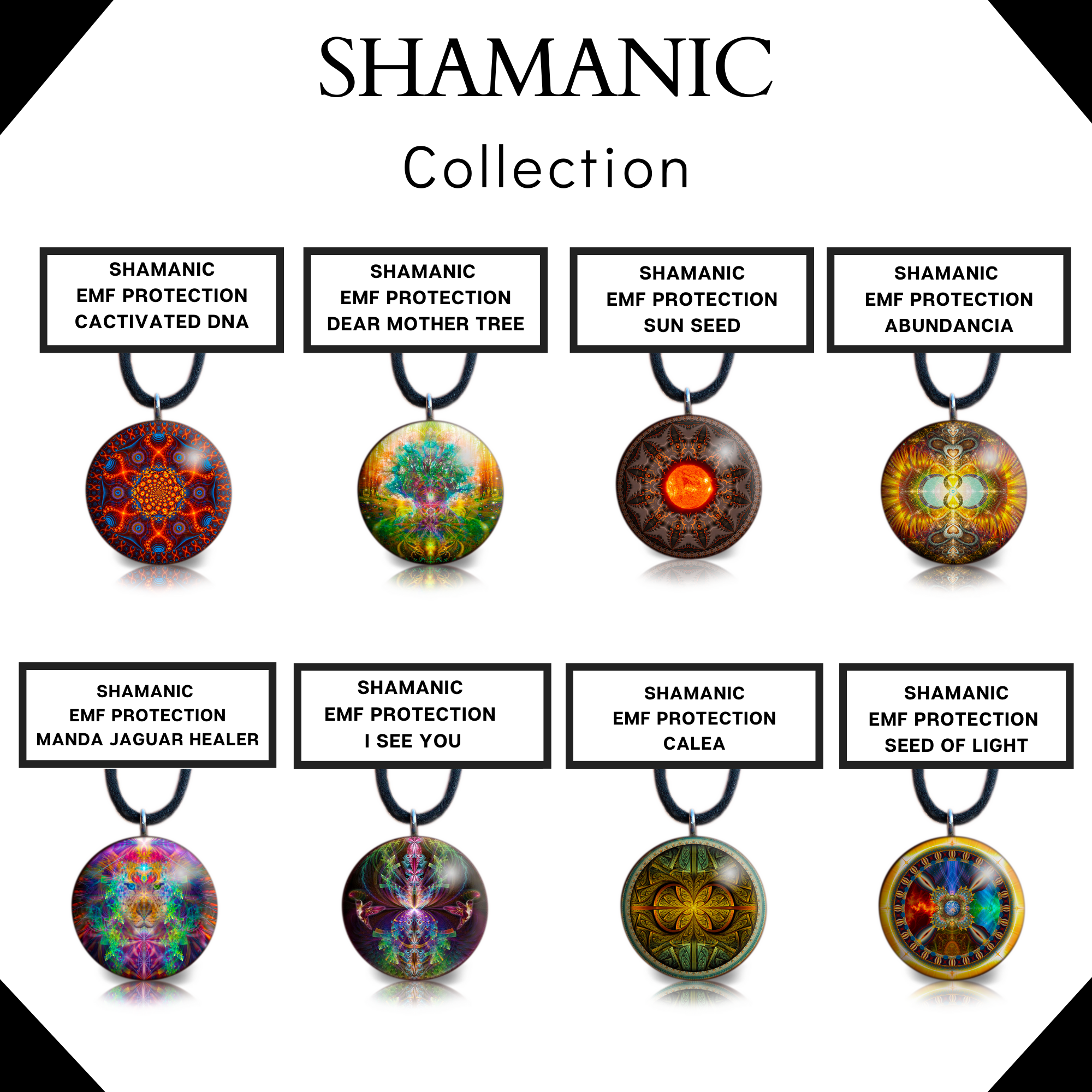 Sacred Geometry Orgone Pendant | Flower of Life Necklace | New Earth