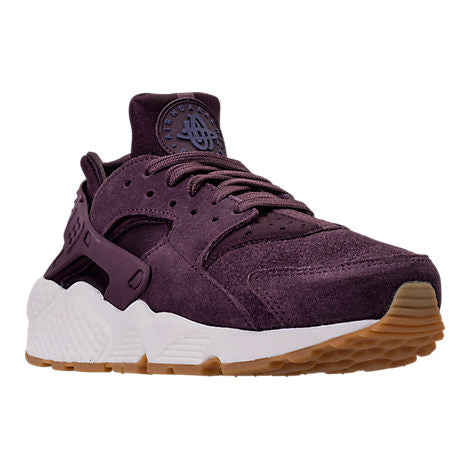 nike huarache maroon womens