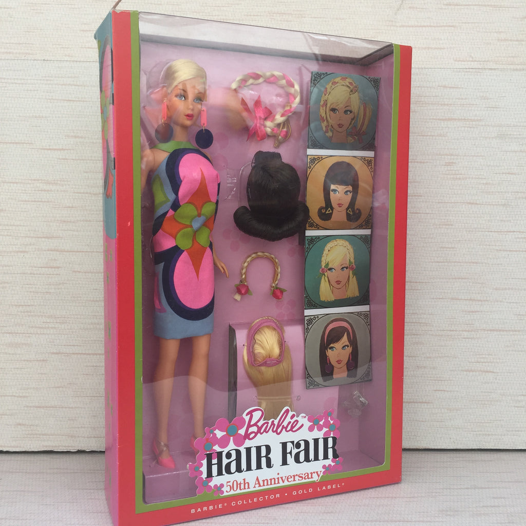 barbie hair fair set