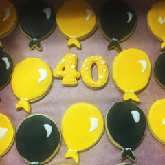40th Birthday Biscuits