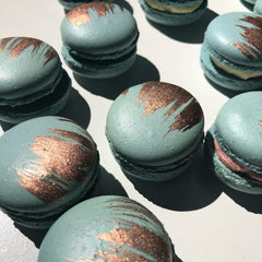 Jungle Stripe Macarons