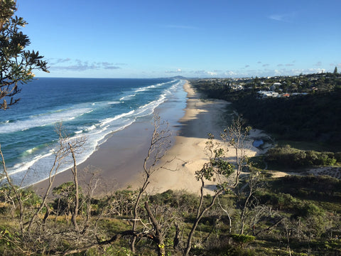 Sunshine Beach, Queensland, Looking South