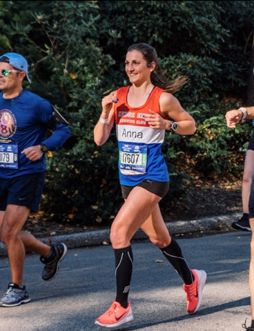 Anna Smith-James runner New York Marathon