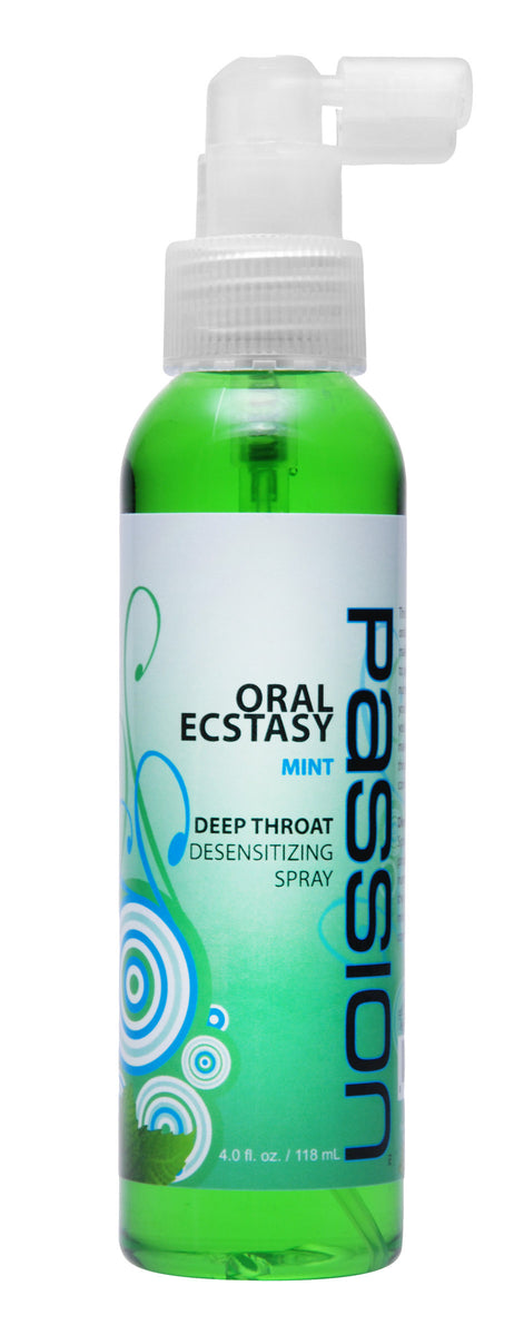 Oral Ecstasy Mint Flavored Deep Throat Numbing Spray Speakeasy