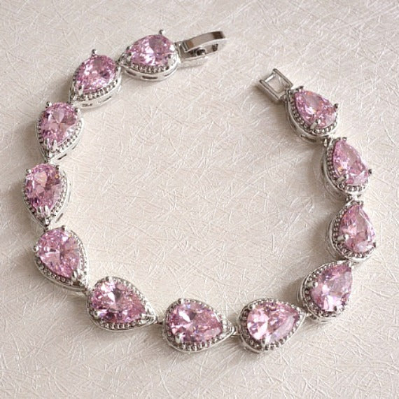 crystal wedding bracelet