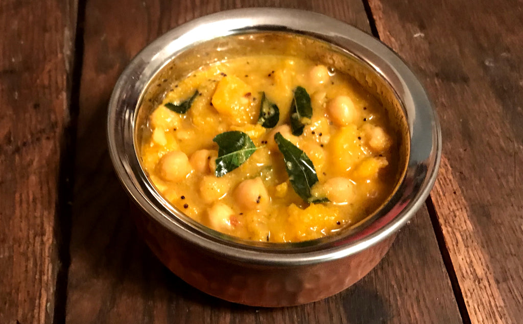 Butternut squash stew - poosinikai kootu