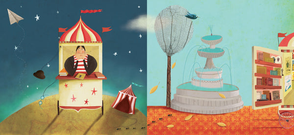 El circo de los cuentos. ÁLbum ilustrado para primeros lectores de Amigos de Papel