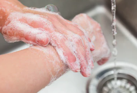 hands wash corona virus halal nail polish