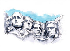 Mt. Rushmore Art