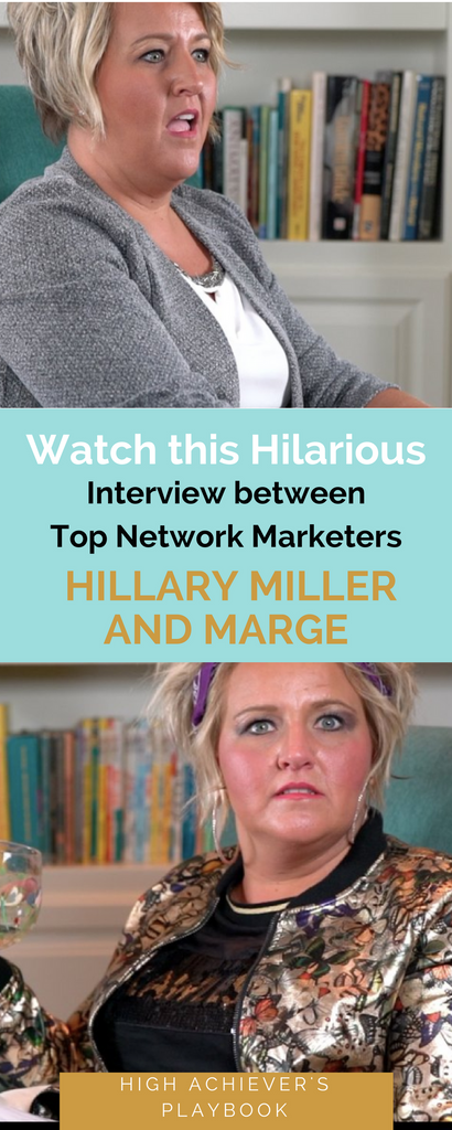 Top Network Marketer (Hillary Miller) Interviews Industry Legend (Marge) mlm marketing, high achievers playbook