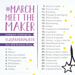 #March Meet The Maker Challenge