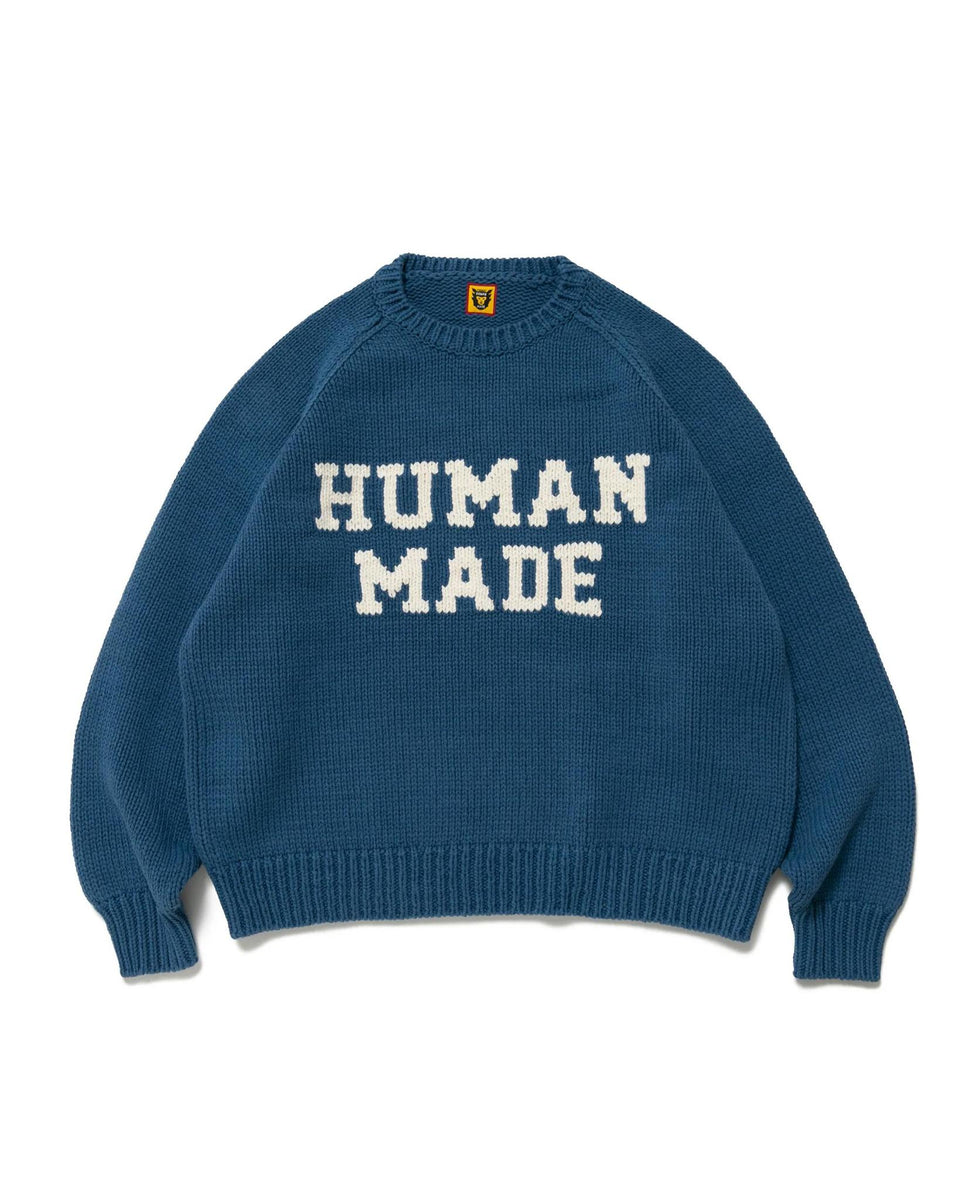 Human Made Rabbit Raglan Knit Sweater | STASHED