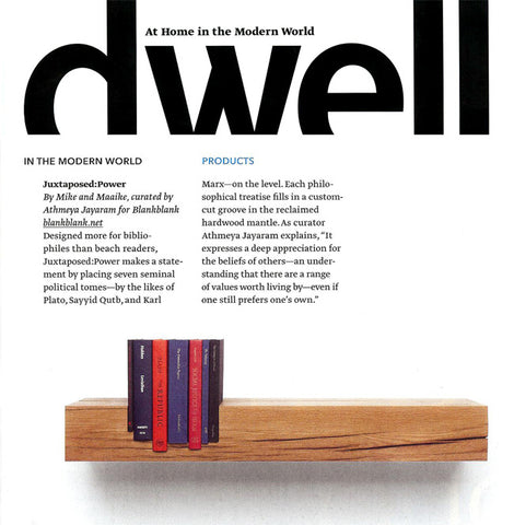blankblank // Dwell Magazine // Juxtaposed: Power is an Essential Product
