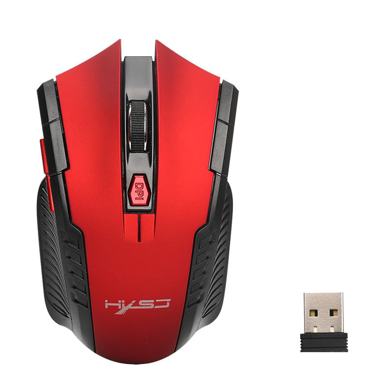 HXSJ X20 2400DPI 2.4GHz Wireless 6 Buttons Optical Gaming Mouse. 