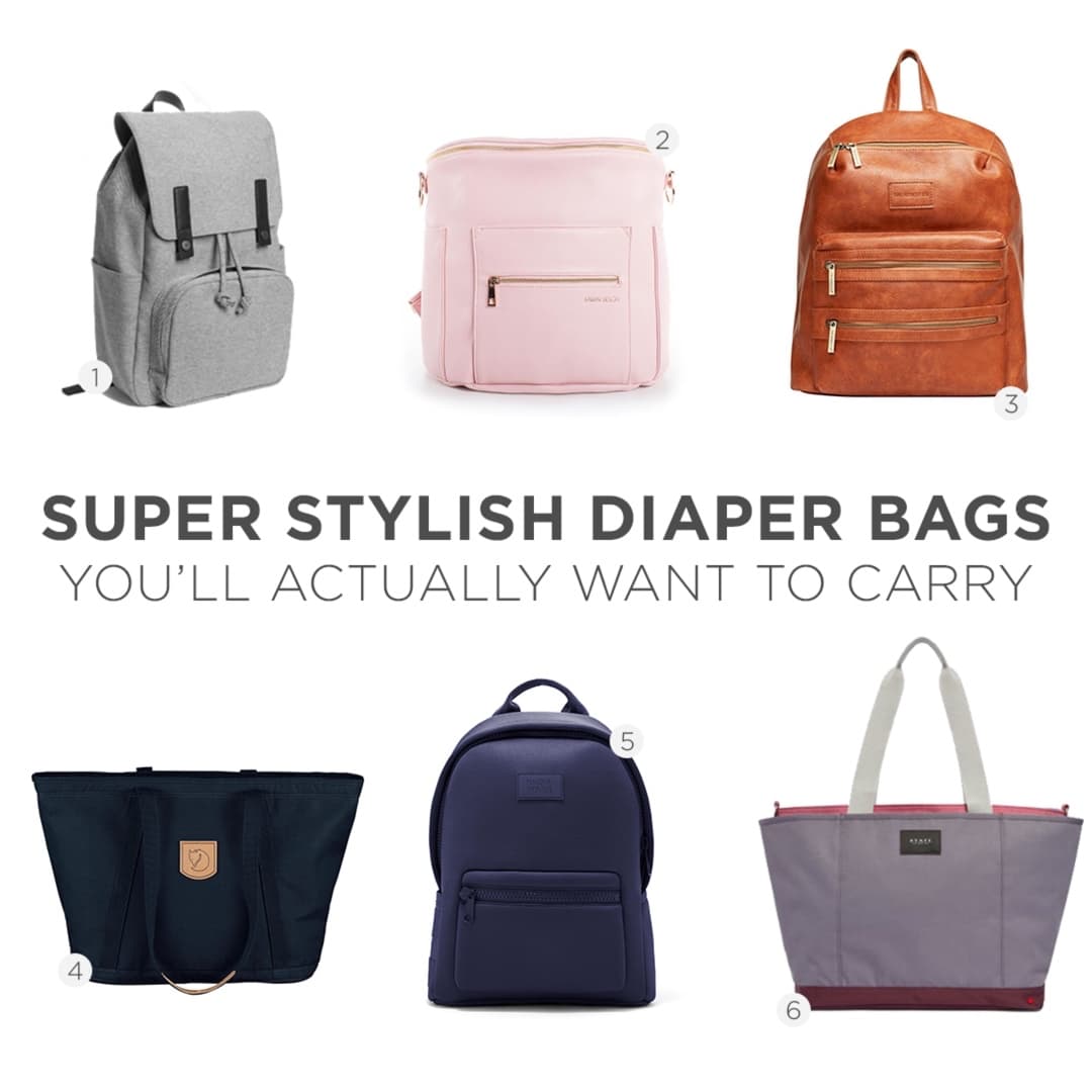 chic diaper bag backpack