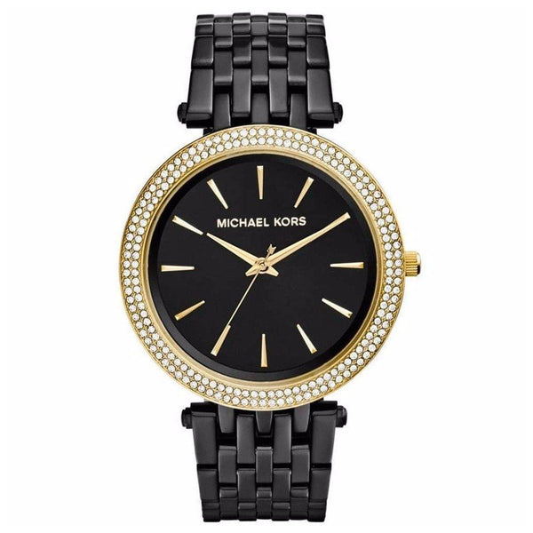 mk watches black womens