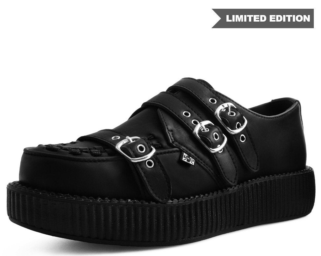 patent leather creepers
