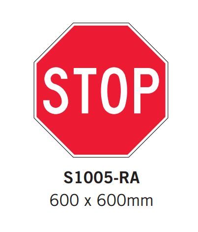 Barrier Group Stop Sign Specification