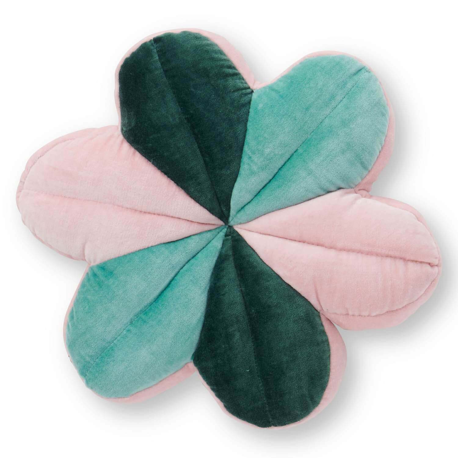 KIP AND CO FOREST EDGE VELVET PETAL CUSHION |THE HOME MAVEN