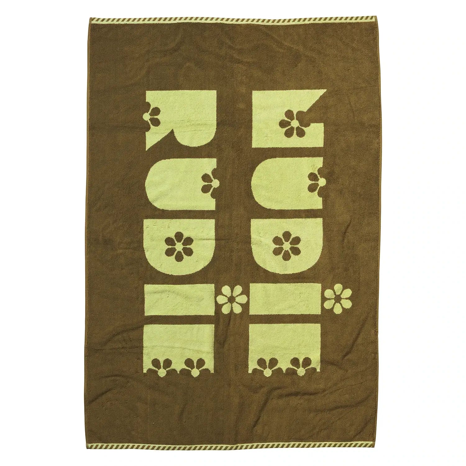 Sage and Clare |Maisie Nudie Towel Citron |The Home Maven