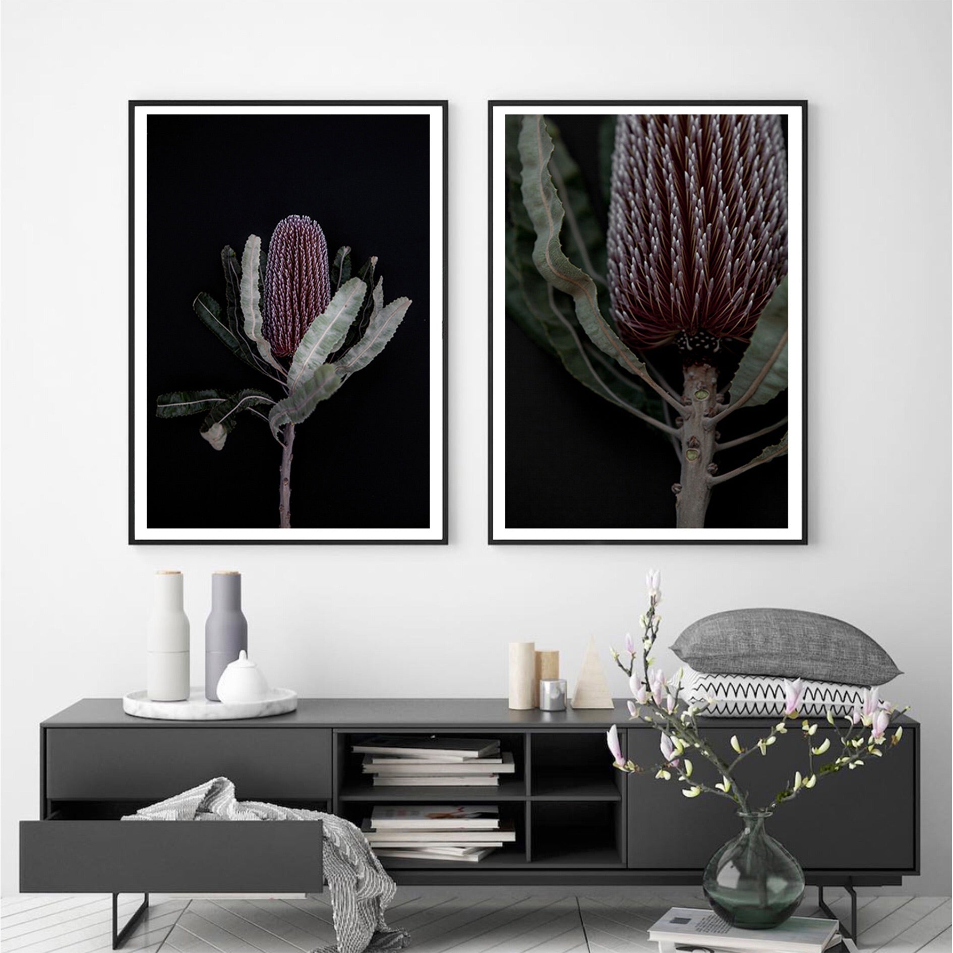 Love your space Dark Banksia II -photographic Print - $35 - $119 | The Home Maven