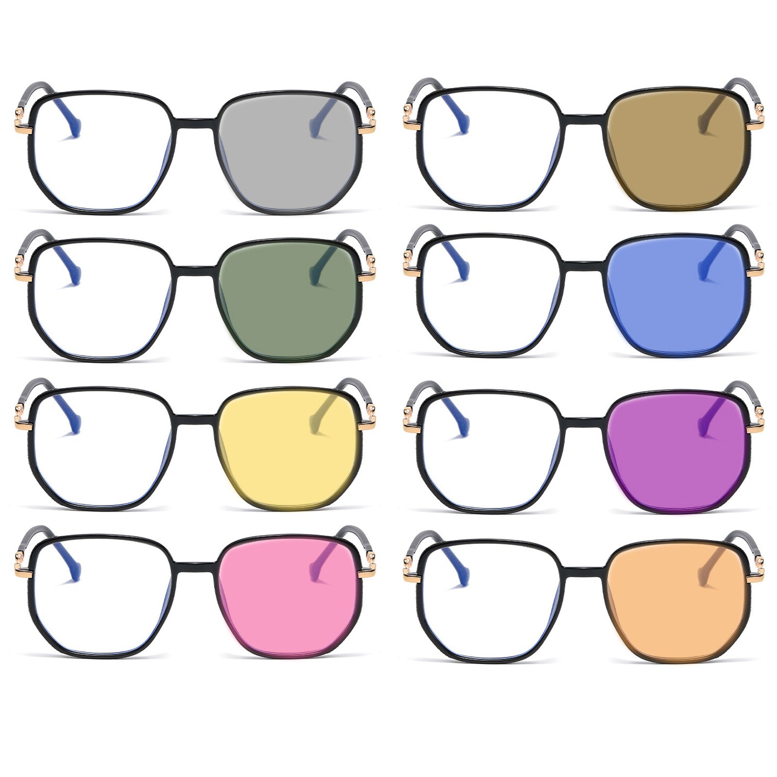 Luxyin Vintage Stars Photochromic Glasses
