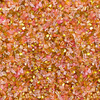 Coral Pink Blush Tone Edible Glitter Gold Sugar Sprinkles by Bakery Bling for Baking Cakes Cupcakes Cookies and more