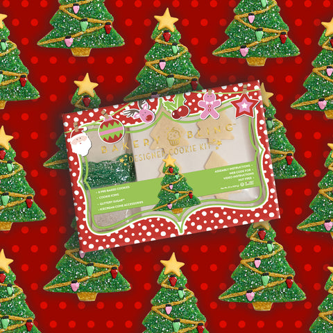 Christmas Tree Designer Cookie Kit by Bakery Bling