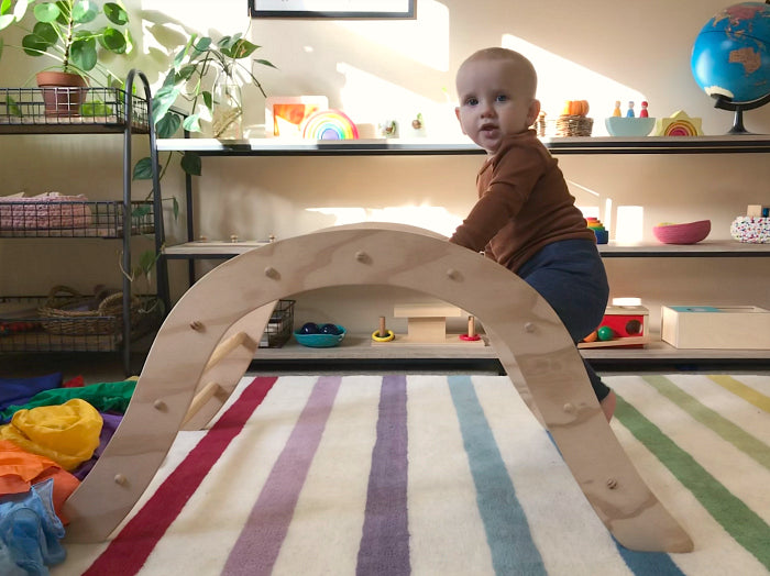 A Montessori-inspired playroom