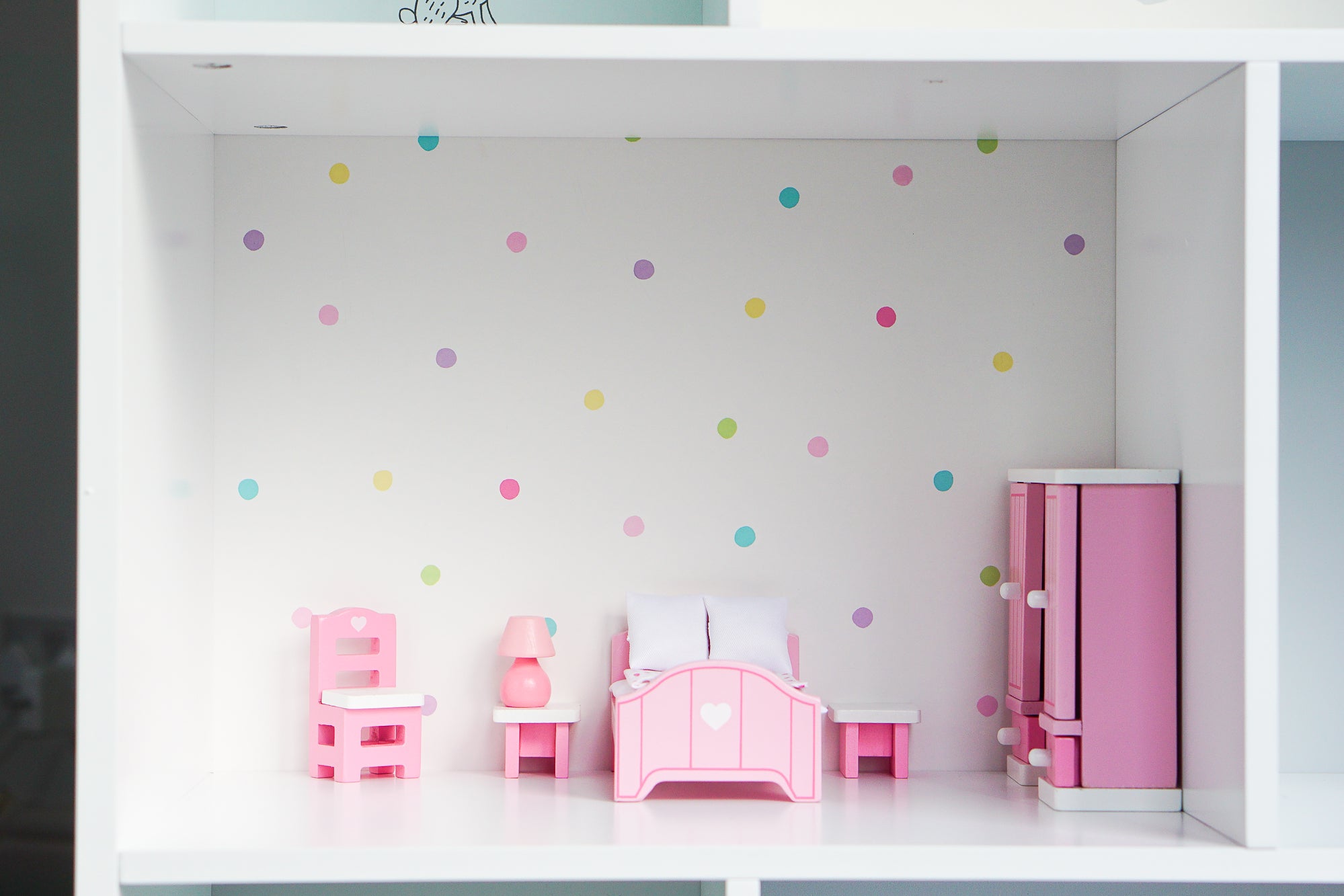 Transform our Townhouse Bookcase into a beautiful dolls' house