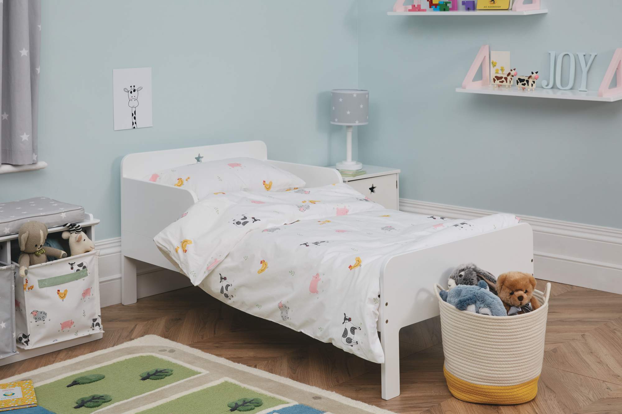 Create a farmyard inspired children's bedroom with the On The Farm range