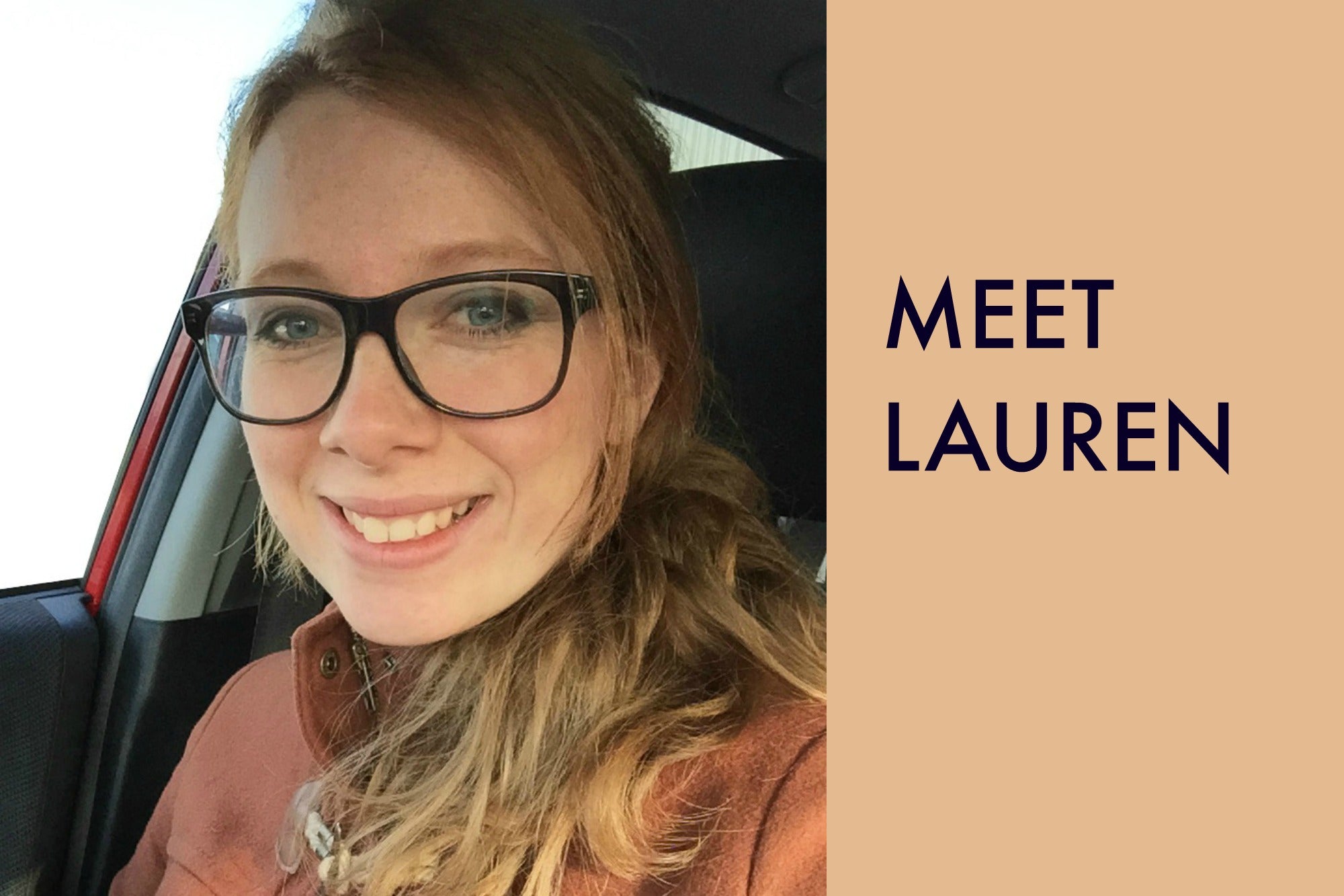 Meet Lauren our designer